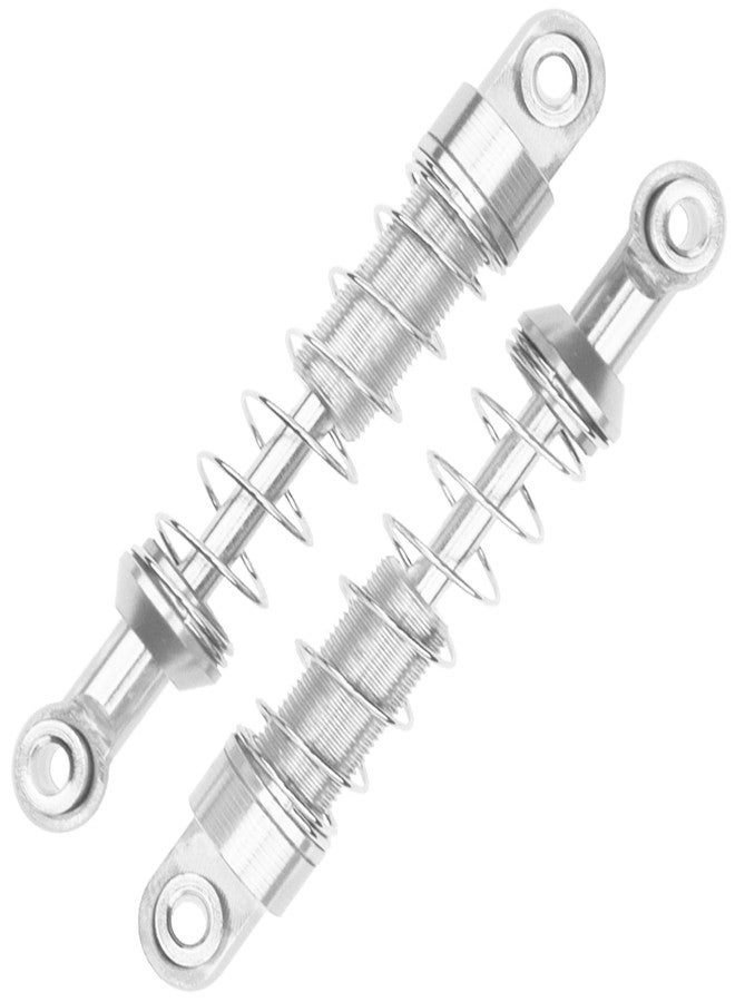 Vgoohobby Metal Shock Absorber Damper Suspension with Extender Seat Mount Compatible with 1/12 MN D90 D91 D96 D99 D99S MN90 MN99S WPL C14 C24 C34 1/16 RC Crawler Car (Silver) - Image 3